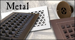 metal return air grilles